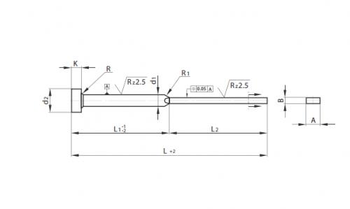 BLADE EJECTOR DIN 1530 F